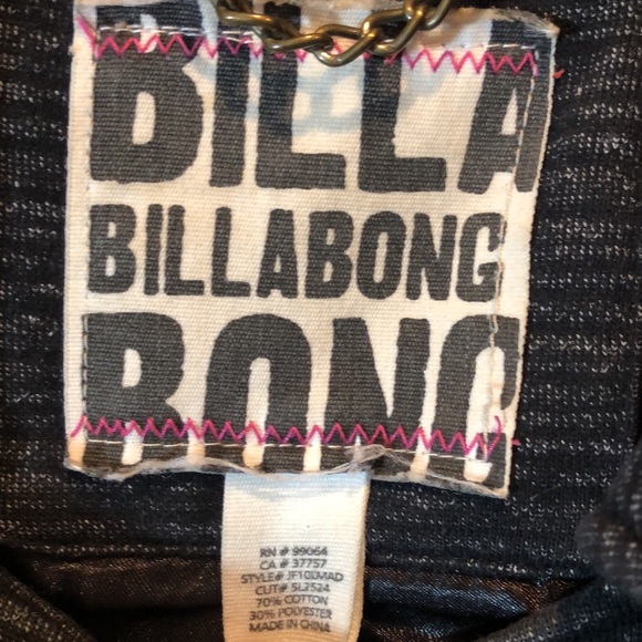 Billabong soft peacoat. Size S/M - Picture 7 of 7